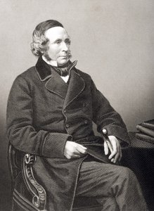 Sir Henry Singer Keating (1804-88) grabado por D.J. Pound de una fotografía, de 